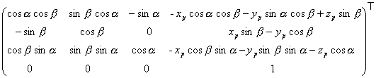 (4) - Matrix T